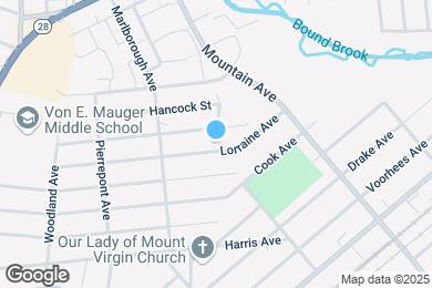 Map image of the property - 545 Lorraine Ave