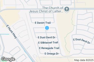 Map image of the property - 1142 E Desert Rose Trail
