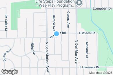 Map image of the property - 452 Daroca Ave