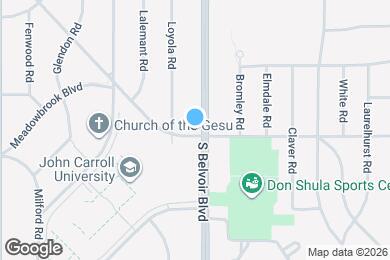 Map image of the property - 2472 S Belvoir Blvd