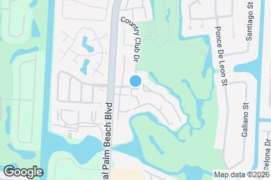 Map image of the property - 106 Palm Beach Trace Dr