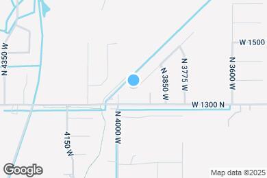 Map image of the property - 3946 W 1450 N