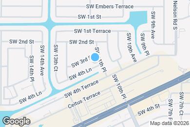 Map image of the property - 1121 SW 4th Ln