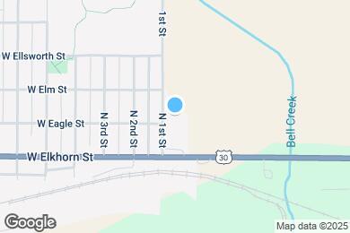 Map image of the property - Thompson Apartments