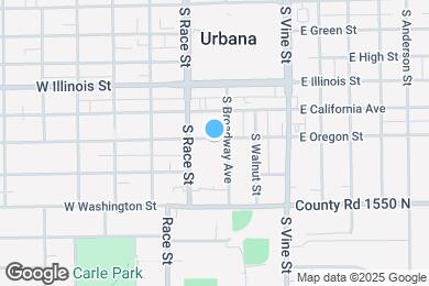 Map image of the property - 103 W Oregon St