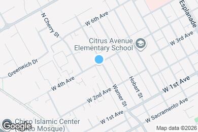 Map image of the property - 1267 Warner St