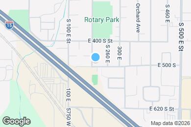 Map image of the property - 223 E 500 S