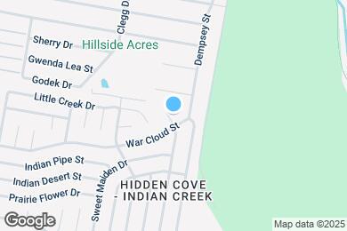 Map image of the property - 8218 Tesoro Hills