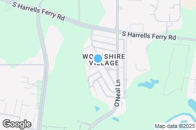 Map image of the property - 3315 King Bradford Dr