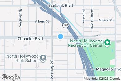 Map image of the property - 11622 Chandler Blvd