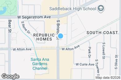 Map image of the property - Villa Marseilles