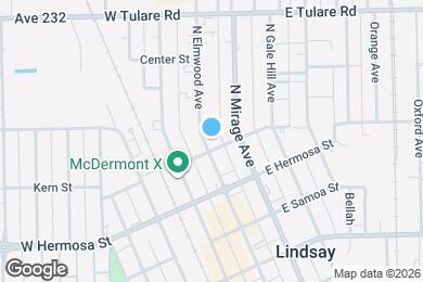 Map image of the property - 418 N Elmwood Ave