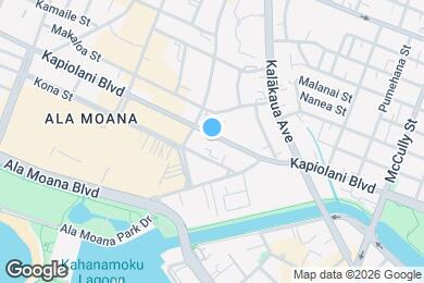 Map image of the property - 1631 Kapiolani Blvd