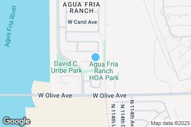 Map image of the property - 10018 N 115th Dr