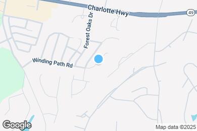 Map image of the property - 1268 Winding Path Rd