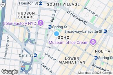 Map image of the property - 75 Thompson St