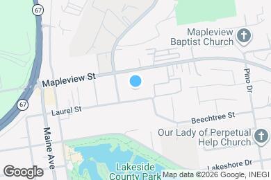 Map image of the property - 12730 Laurel St
