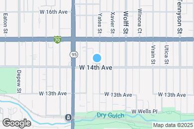 Map image of the property - 1401 Yates St