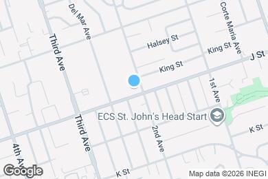 Map image of the property - 692 2nd Ave