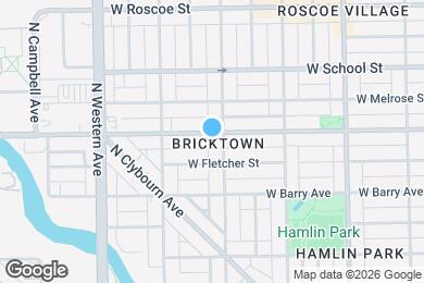 Map image of the property - 2209 W Belmont Ave