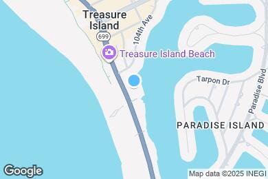 Map image of the property - 10315 Gulf Blvd