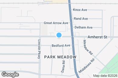 Map image of the property - 941 Amherst St