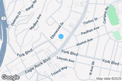 Map image of the property - 4433 Eagle Rock Blvd