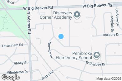 Map image of the property - 1050 Brooklawn Dr