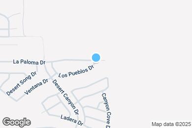 Map image of the property - 2968 La Paloma Dr