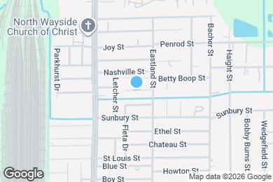Map image of the property - 7958 Henson St