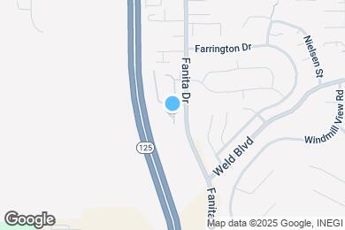 Map image of the property - 8019 Calle Fanita