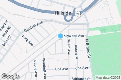 Map image of the property - 1286 Oakwood Ave