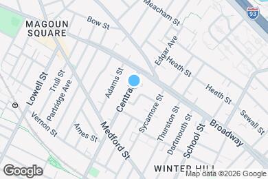 Map image of the property - 187 Central St