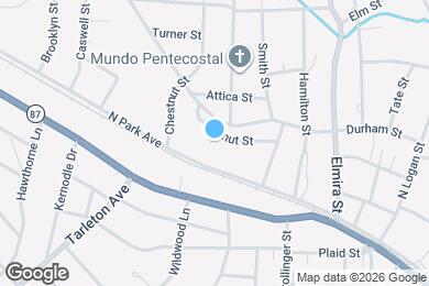 Map image of the property - 1108 Walnut St