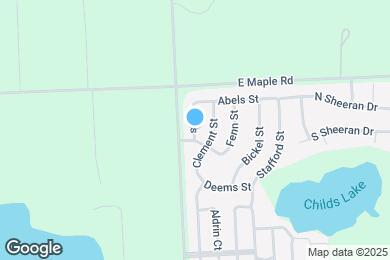 Map image of the property - 1806 Davis