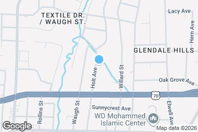 Map image of the property - 822 Holt Ave