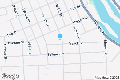 Map image of the property - 292 W 5th St