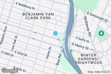 Map image of the property - 1510 E Henry St