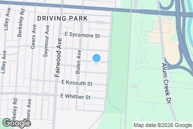 Map image of the property - 1725 E Frankfort St