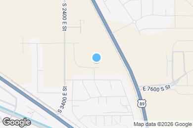 Map image of the property - 3561 E 1120 S