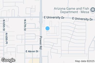 Map image of the property - 250 N Sunrise