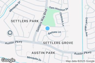 Map image of the property - 3611 Bee Bayou Ln