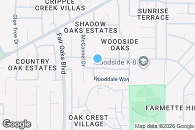 Map image of the property - 8145 Lin Oak Way