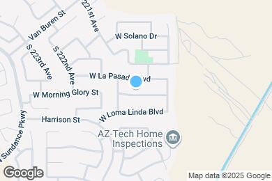 Map image of the property - 22028 W Morning Glory St