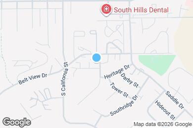 Map image of the property - 2412 Sunlight Cir