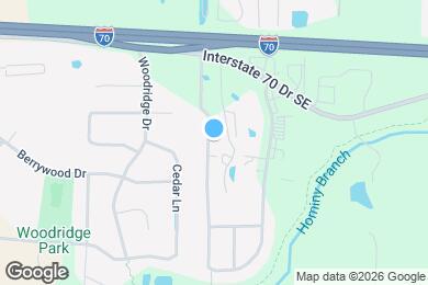 Map image of the property - 704 Glenstone Dr