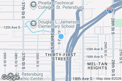 Map image of the property - 1350 33rd St S