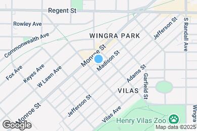 Map image of the property - 1816 Madison St