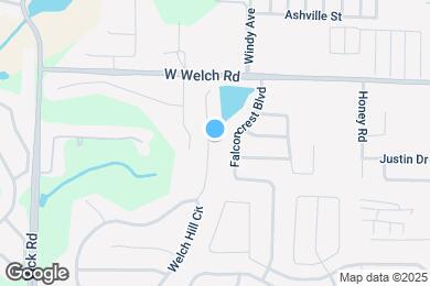 Map image of the property - 1317 Welch Ridge Terrace