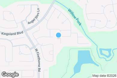 Map image of the property - 1706 Claire Creek Ct